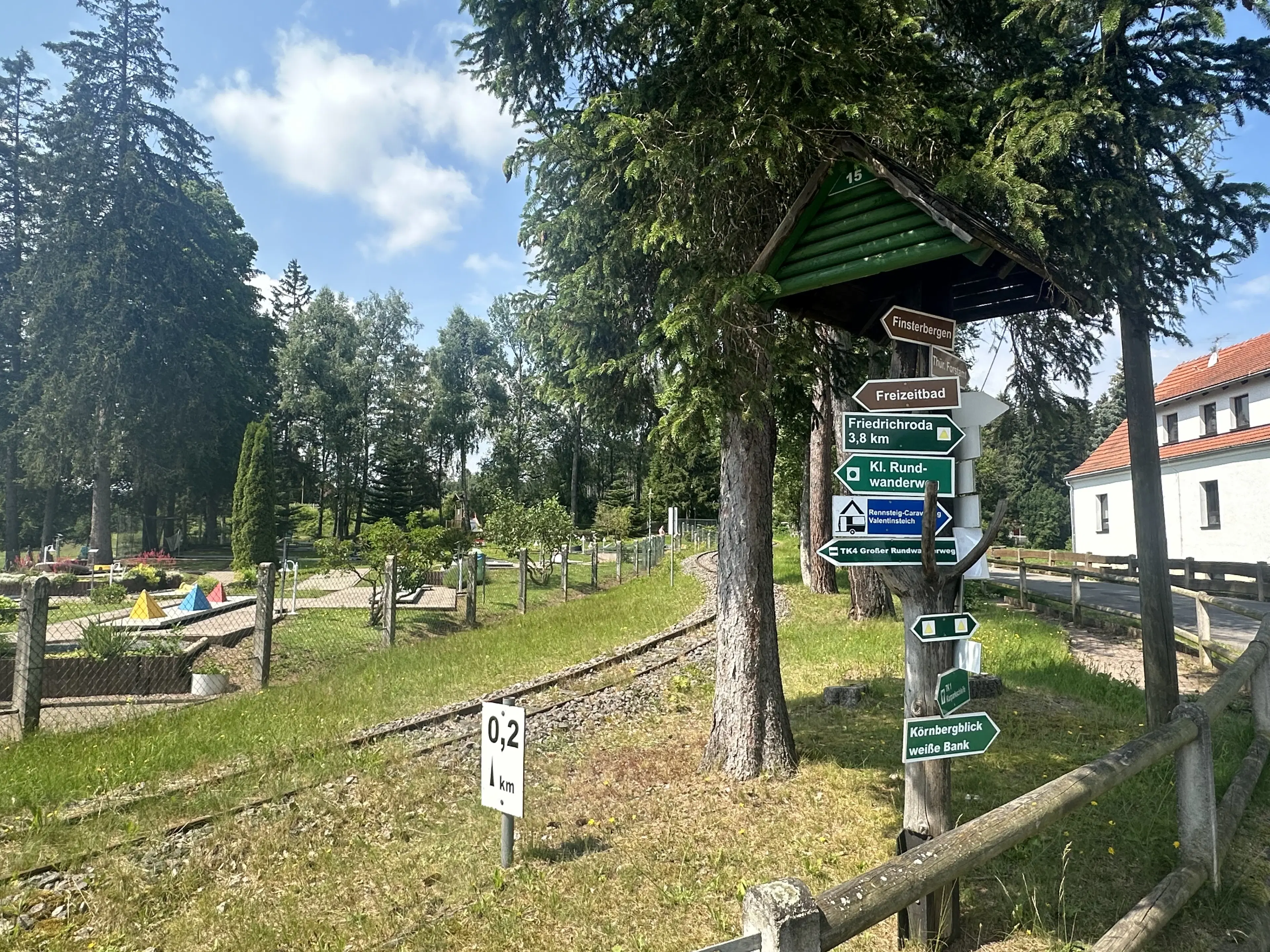 Perceel grond met jachthut van 3.320 m2 in Friedrichroda - Duitsland