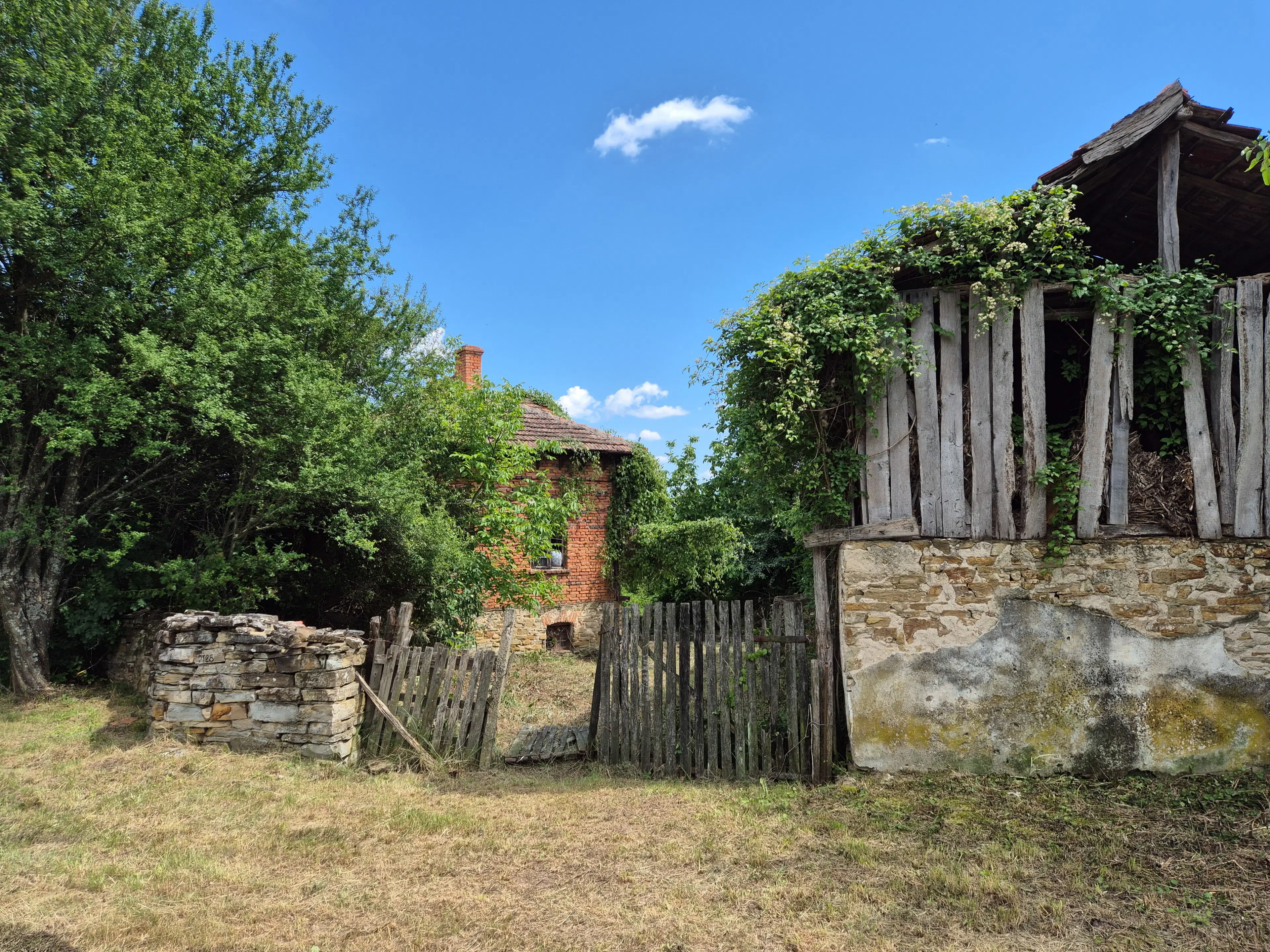 Klassiek huis, bijgebouw en 1.662 m2 grond in Izvor Mahala (Vidin) - Bulgarije