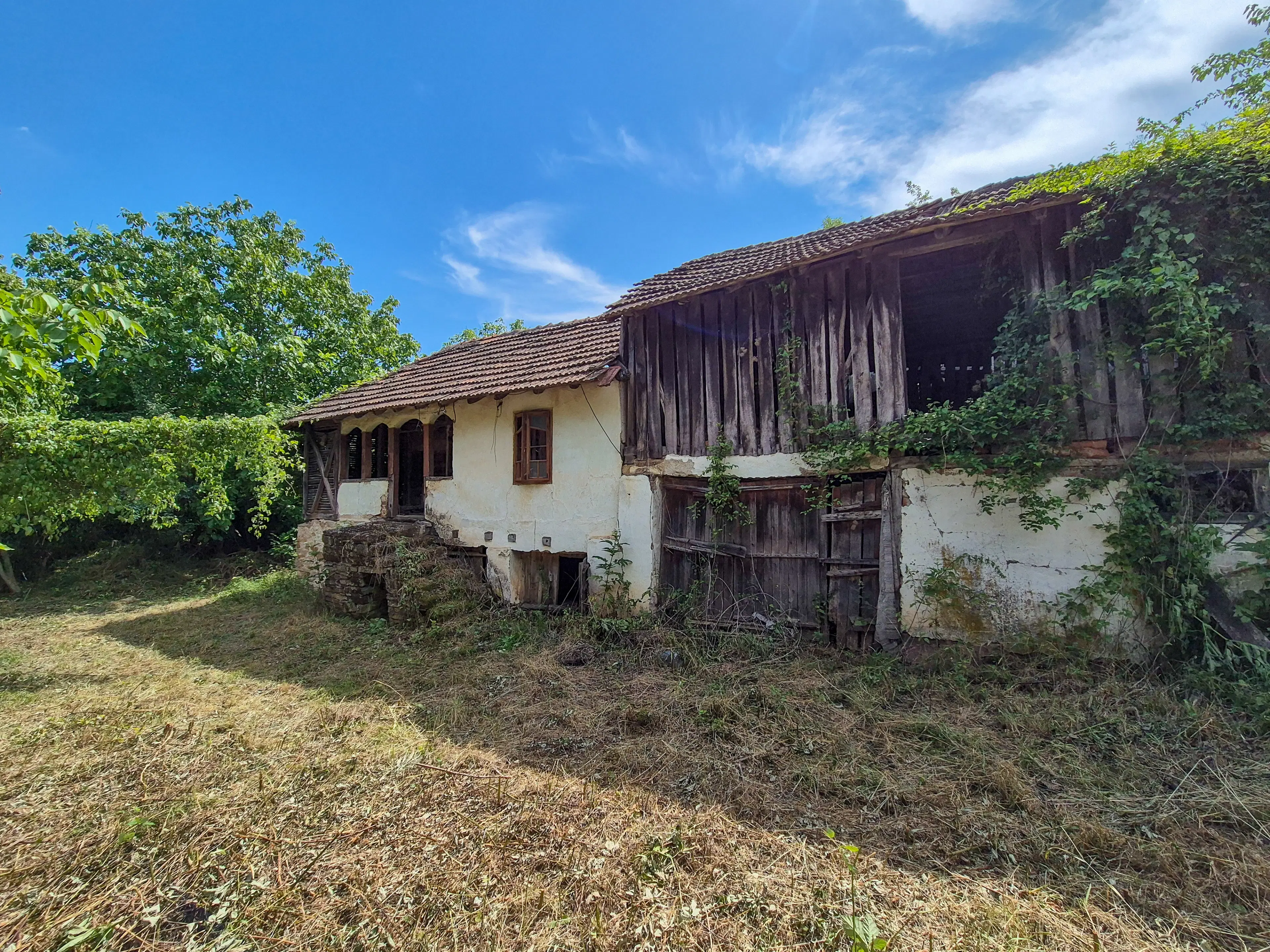 Klassiek huis, bijgebouw en 1.662 m2 grond in Izvor Mahala (Vidin) - Bulgarije