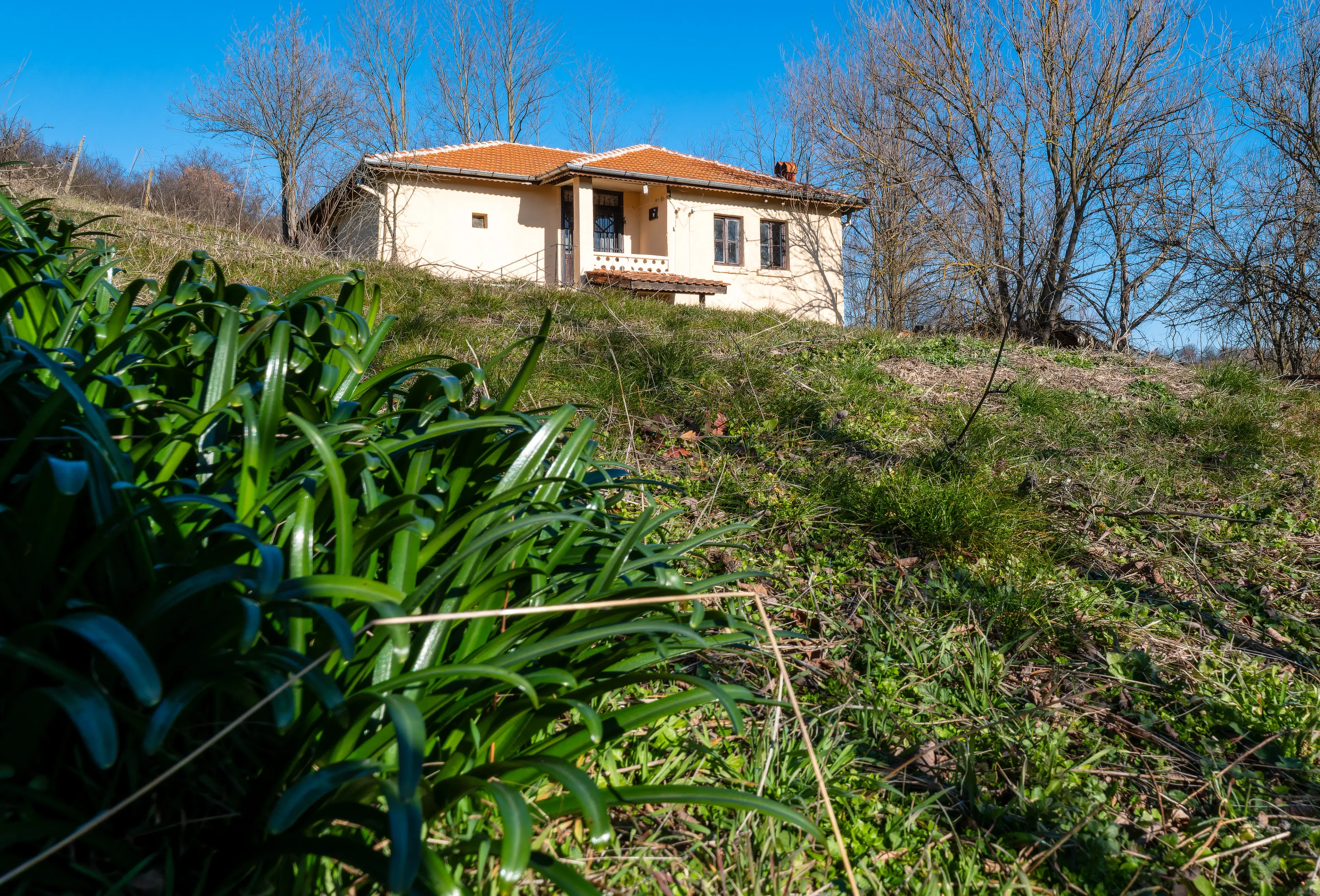 Twee verdiepingen huis, bijgebouwen en 766 m2 grond - Leshnikovo - Bulgarije