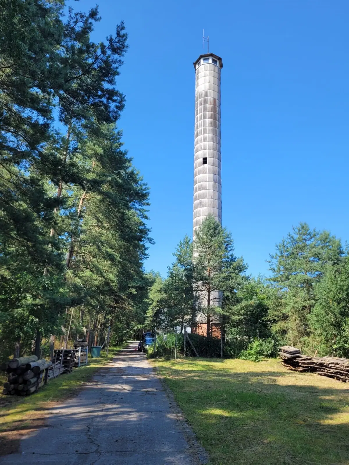 40 meter Vooroorlogse uitkijktoren - Lübtheen - Duitsland