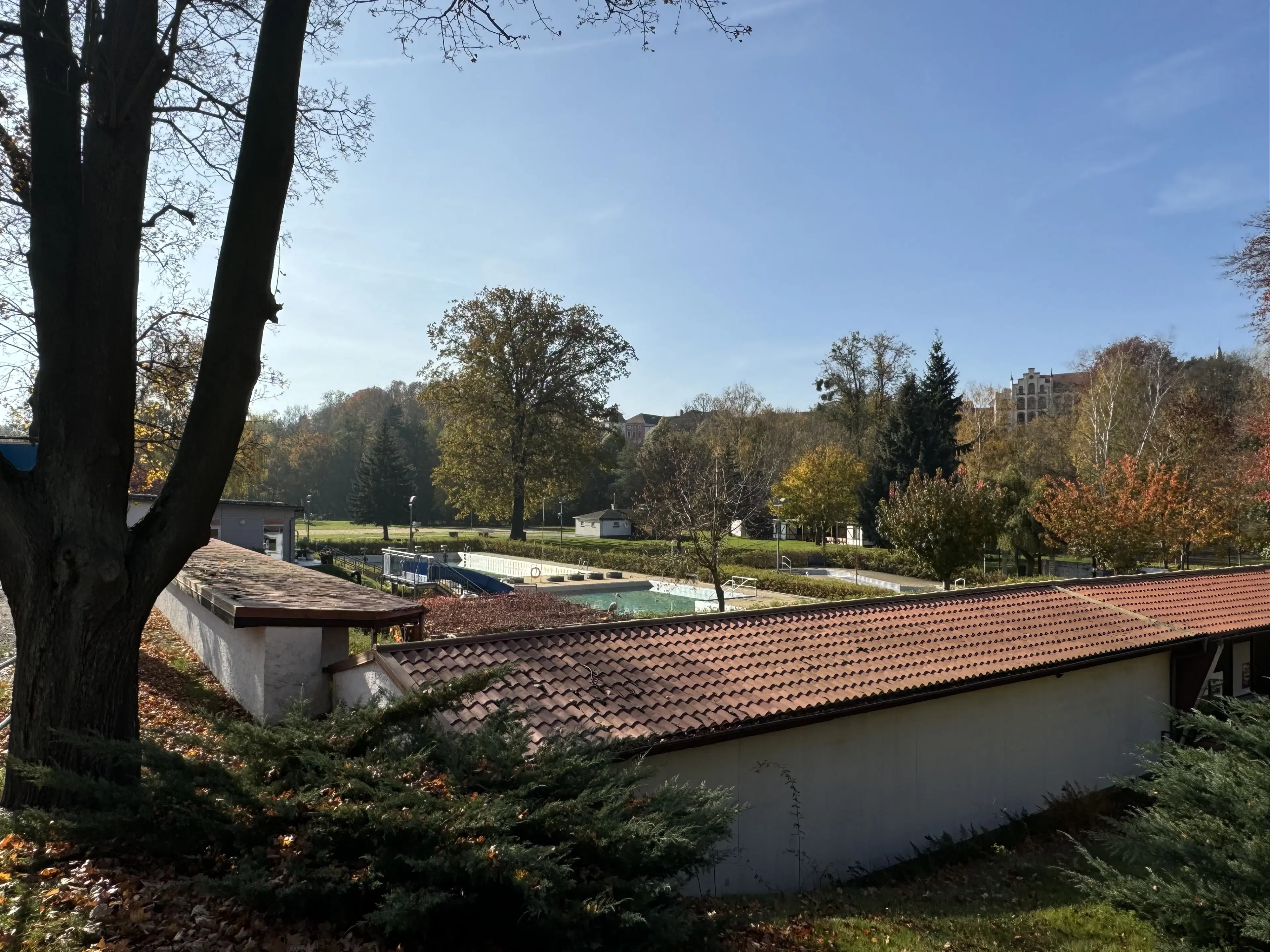 Twee historische panden in het centrum van Löbau - Duitsland