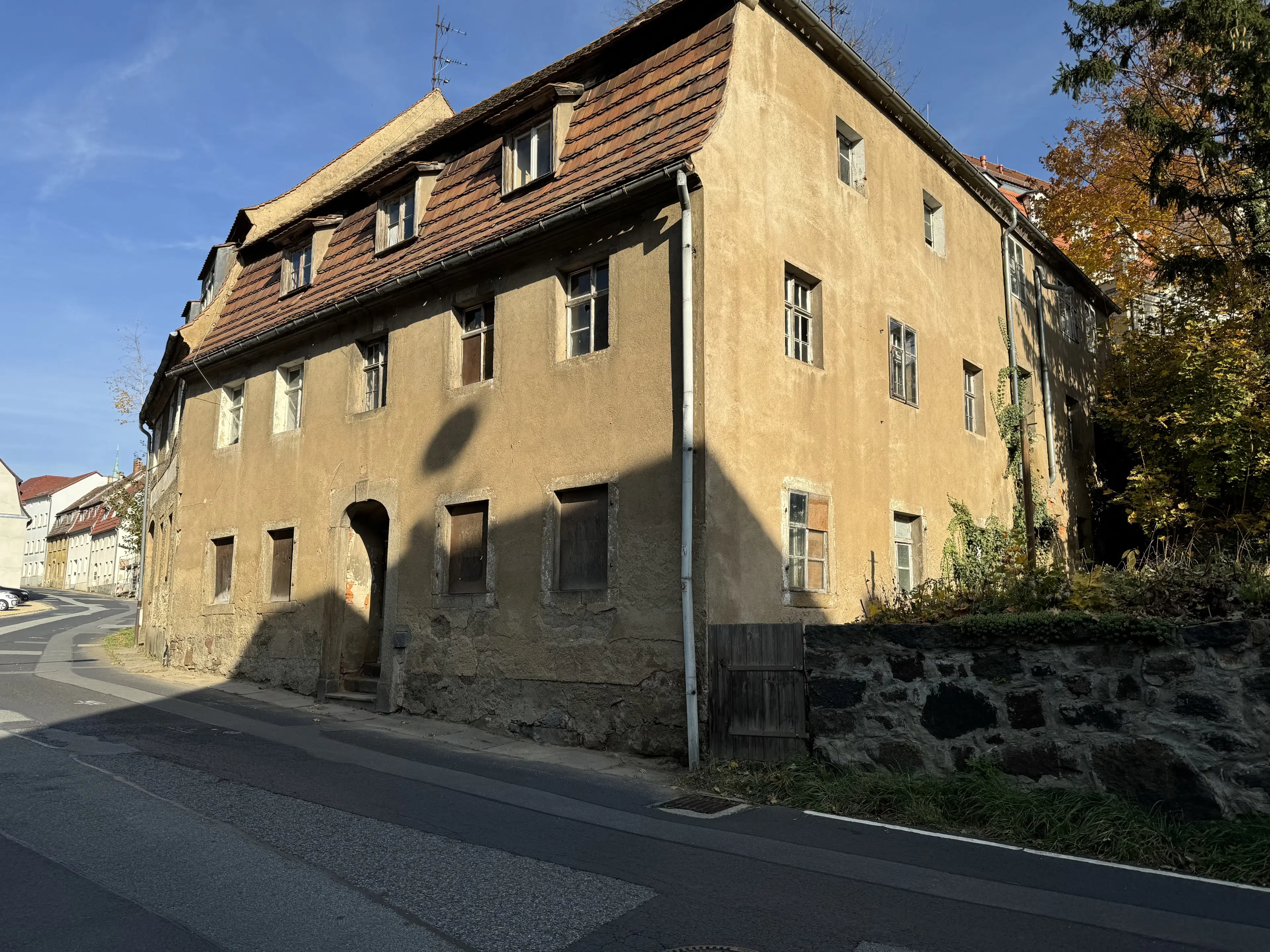 Twee historische panden in het centrum van Löbau - Duitsland