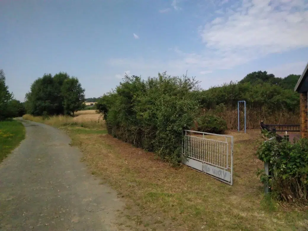 Vakantiebungalow op eigen grond, aan een groot meer in Taltitz, Oelsnitz - Duitsland