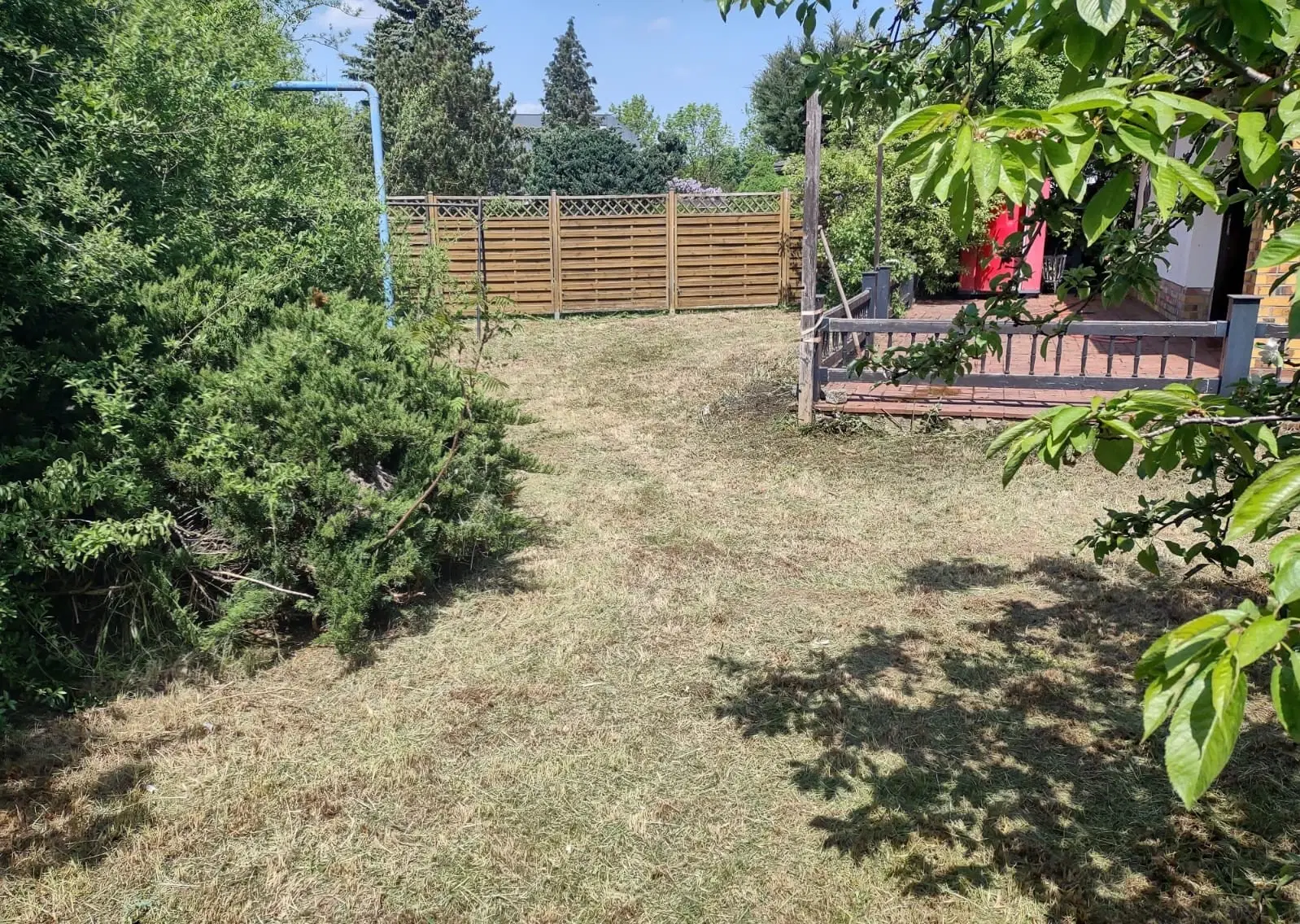 Vakantiebungalow op eigen grond, aan een groot meer in Taltitz, Oelsnitz - Duitsland