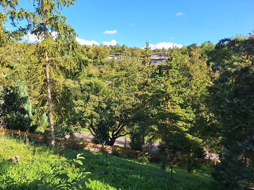 Tuinkavel met piepklein huisje in Sangerhausen - Duitsland