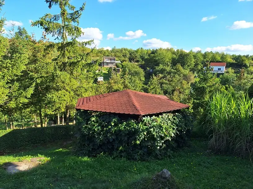 Tuinkavel met piepklein huisje in Sangerhausen - Duitsland