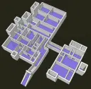 500 m² ondergrondse militaire bunker met gebouwen en richtstraaltoren op totaal perceel van 16.500 m² in Cölpin, Mecklenburg-Vorpommern - Duitsland