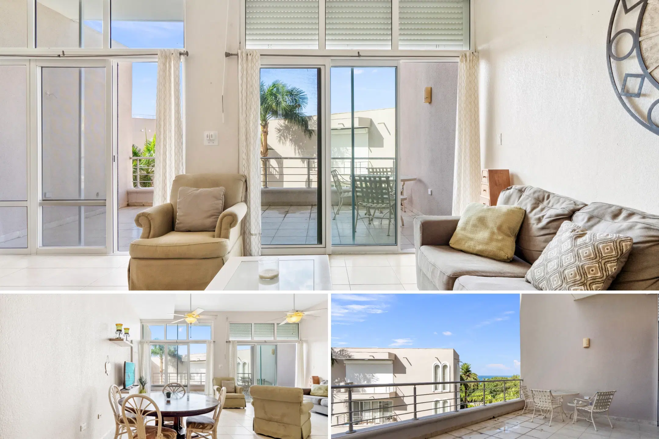 Apartment (G-17/A-24) gelegen in Tower Building van Rainbow Beach Club te Cupecoy (Sint Maarten)