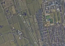 Perceel agrarische grond (perceelnummer 3032) gelegen nabij de Hillamaweg ong. te Bergum