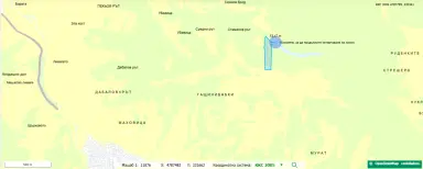 Loofbos 113.324 m² in Gorno Ozirovo, Varshets Montana - Bulgarije