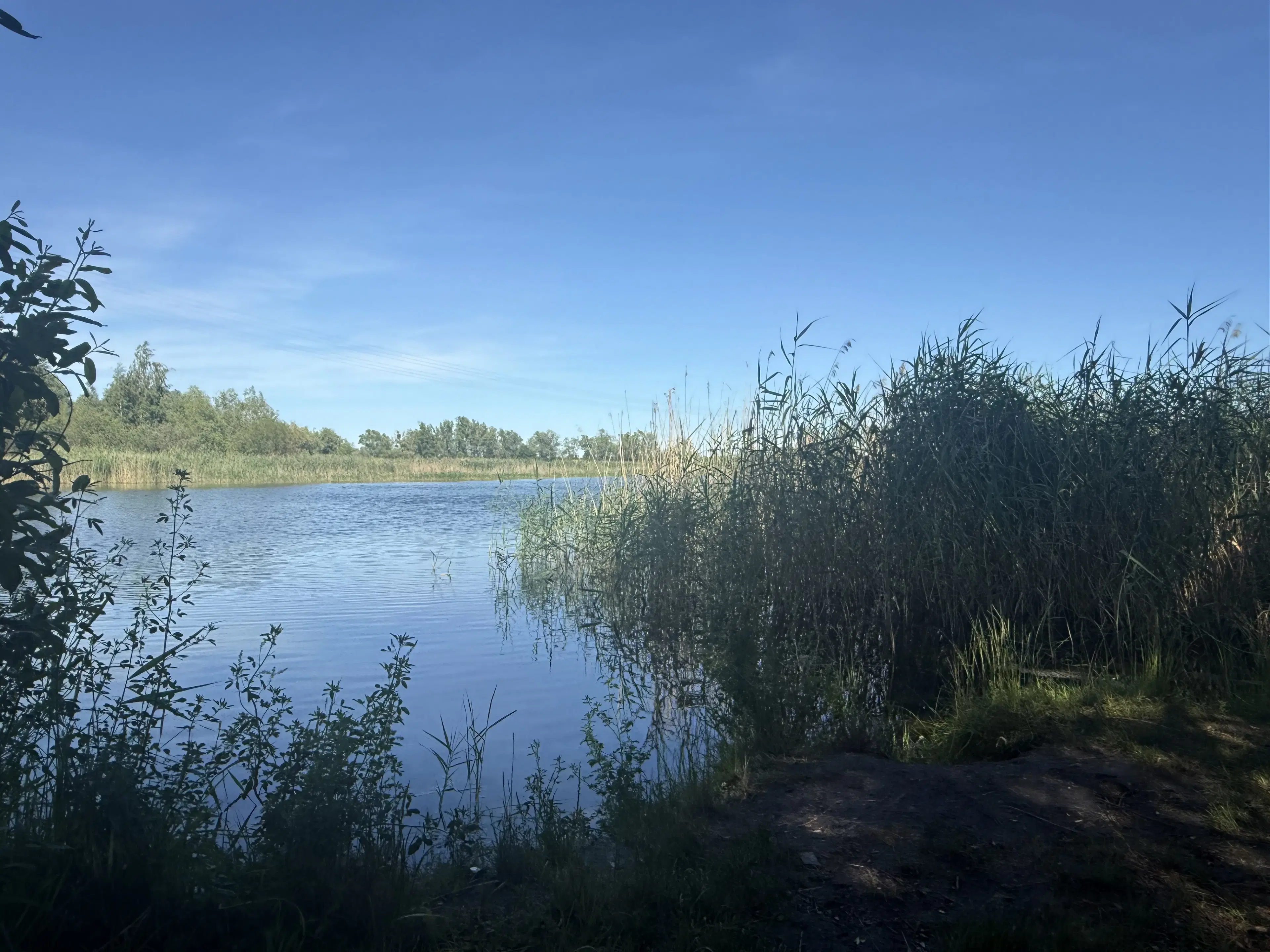 Perceel aan het water nabij Schwedt/Oder - Duitsland