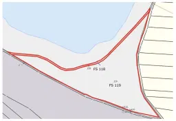 Perceel aan het water nabij Schwedt/Oder - Duitsland