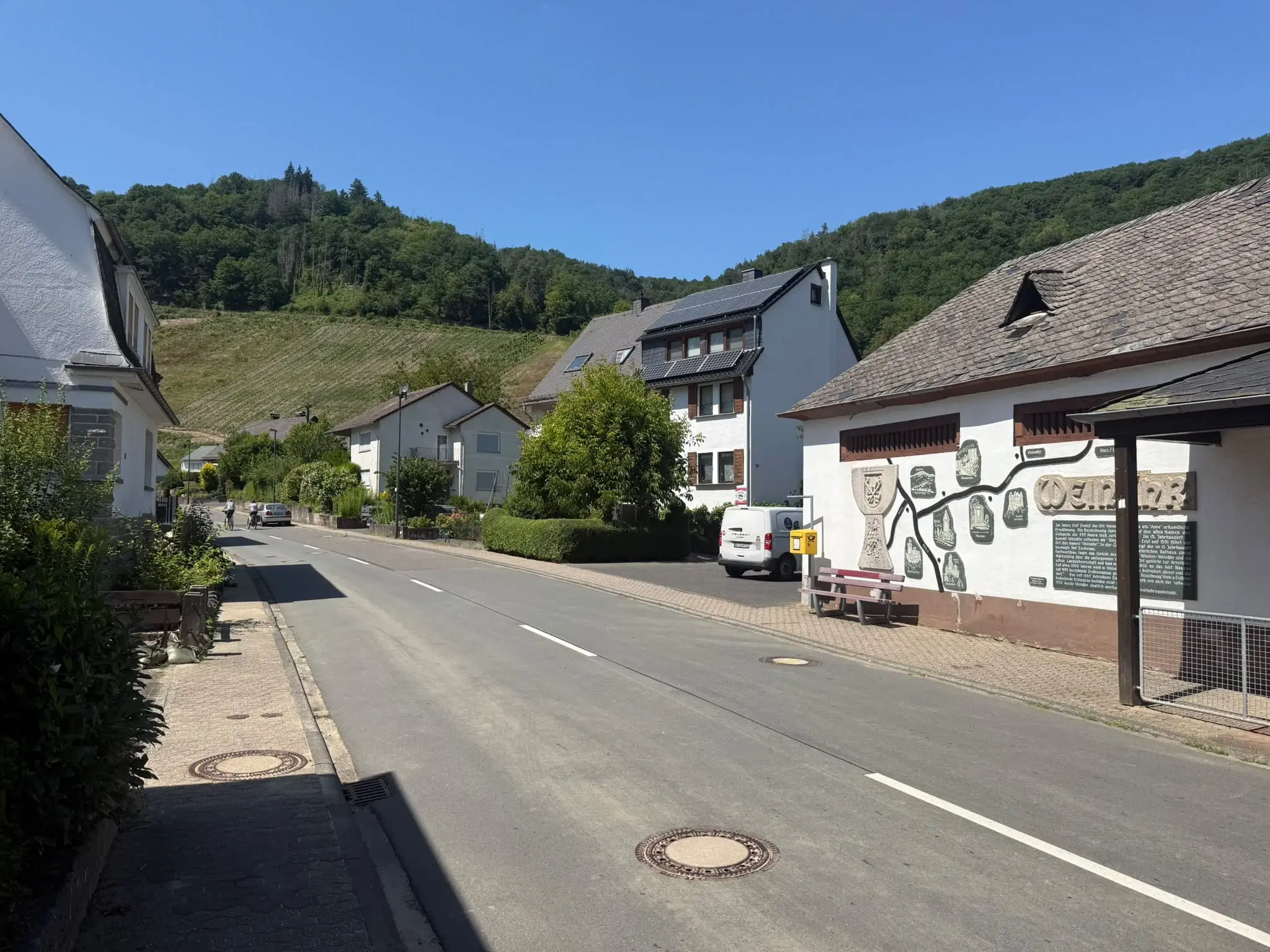 Eigendomswijngaardperceel van 497 m² boven landhotel gelegen in Weinähr, nabij Koblenz - Duitsland