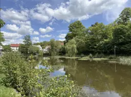 Hoekgebouw met voormalige supermarkt en 6 eenheden in Dermbach, Stadtlengsfeld - Duitsland