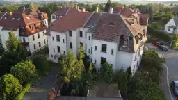 6 woningen met bijgebouw naast stadscentrum Werdau - Duitsland