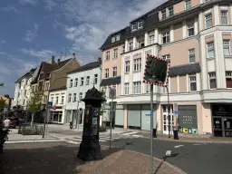6 woningen met bijgebouw naast stadscentrum Werdau - Duitsland