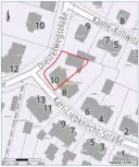 6 woningen met bijgebouw naast stadscentrum Werdau - Duitsland