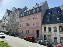 Appartementencomplex 7 woningen (1 verhuurd, huur stroom: 7.086,60,-) nabij Marktplein van Annaberg-Buchholz - Duitsland
