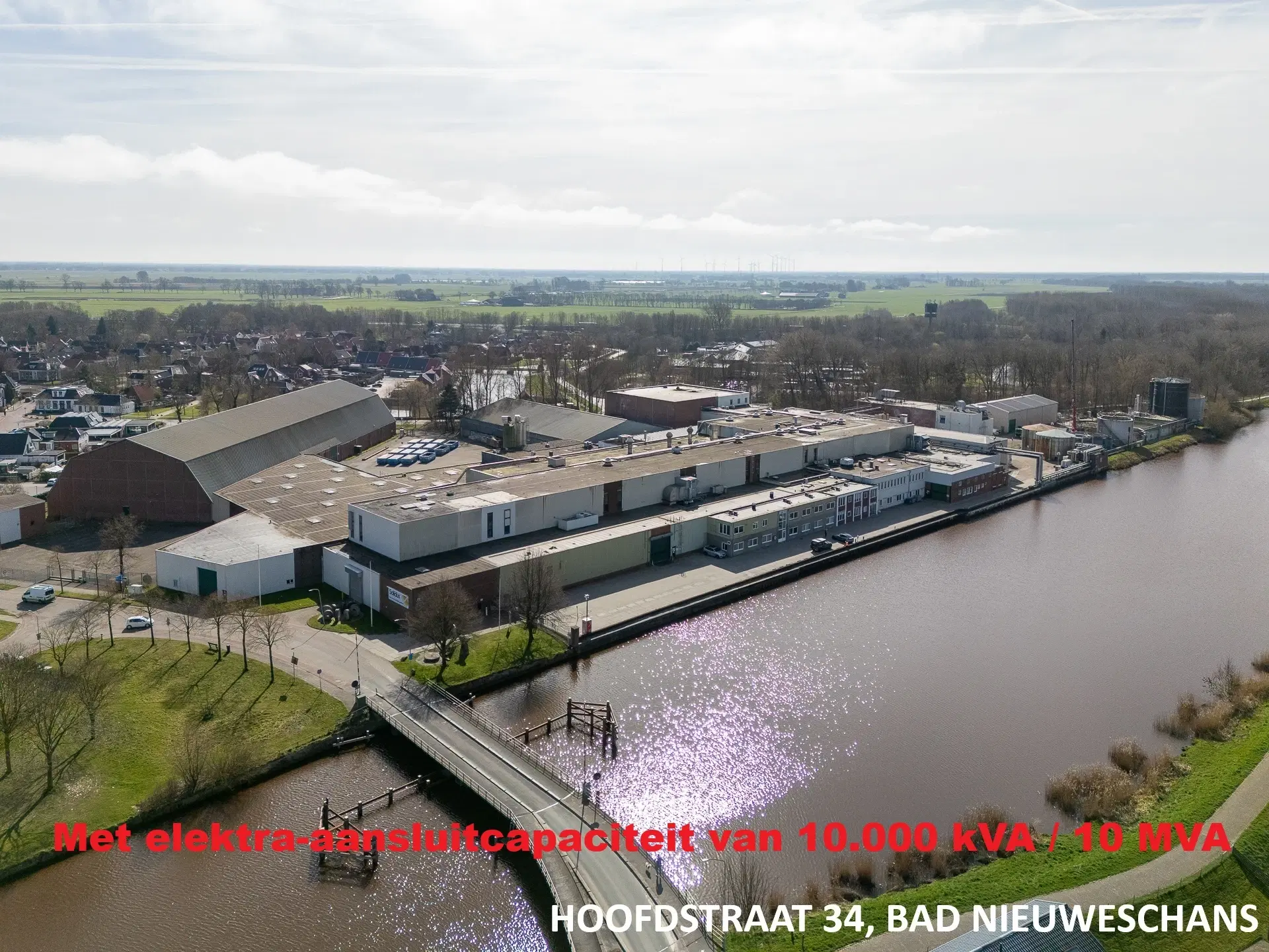 Voormalige kartonfabriek De Dollard te Bad Nieuweschans