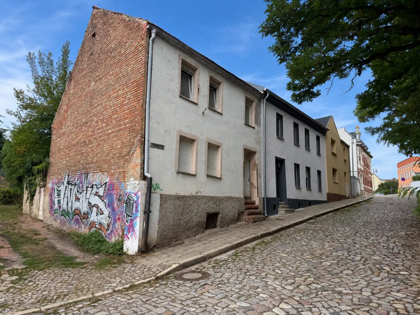 Hoekwoning in Staßfurt - Duitsland