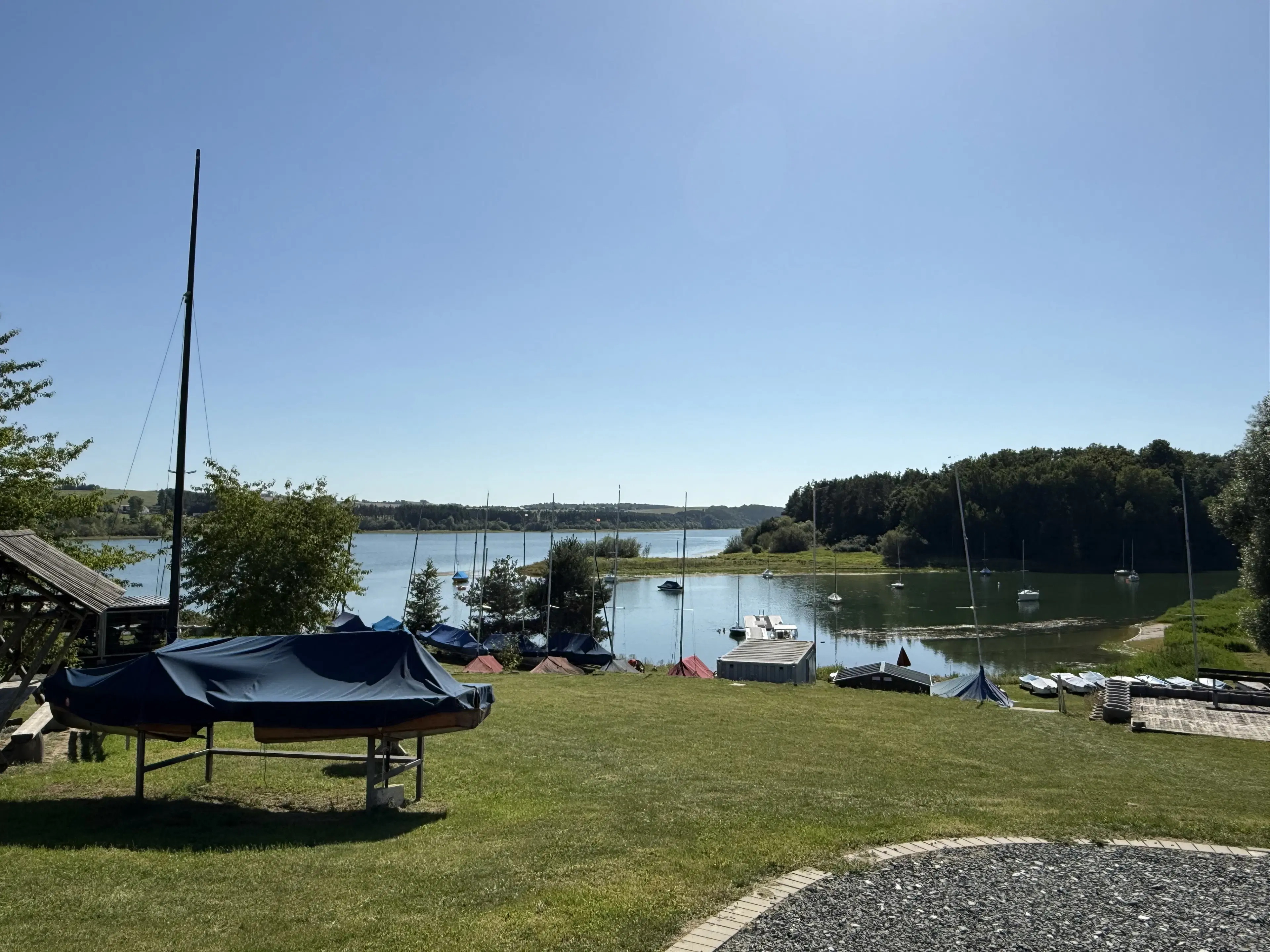 Perceel aan het meer van totaal 472 m² naast Zeulenroda - Duitsland