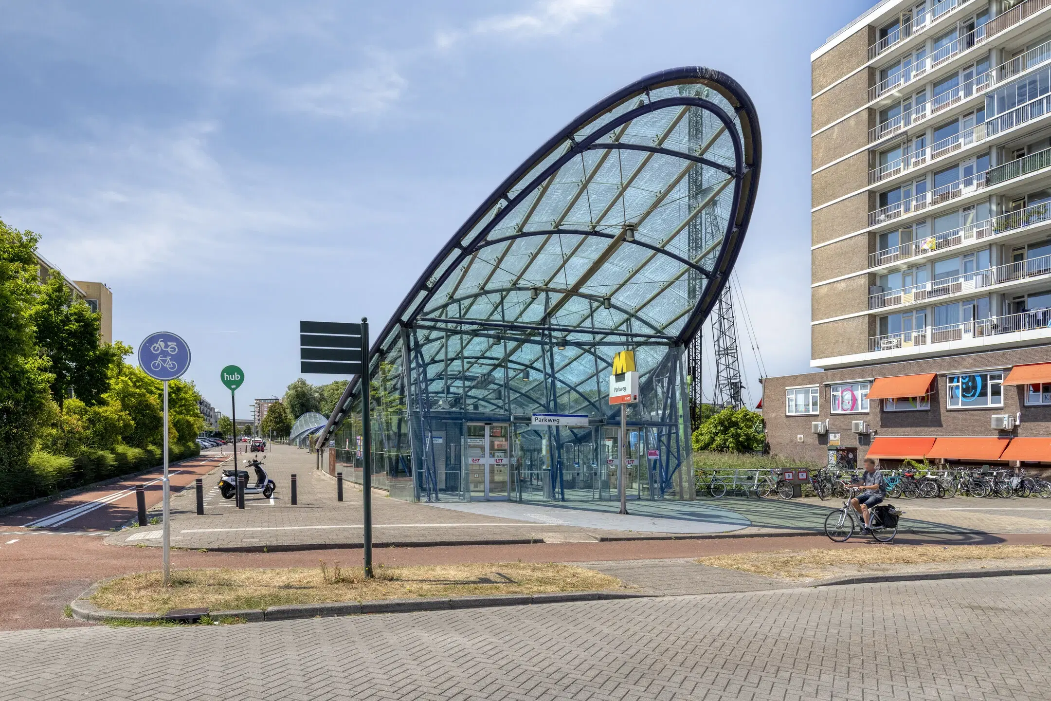 Uniek transformatieobject | Parkweg 201, 203 en 205 en Burg. Honnerlage Gretelaan 91 en 91 A te Schiedam
