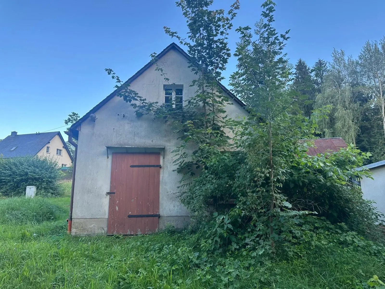 Vakwerkhuis op 870 m² eigendomsperceel in Clausnitz, in het Ertsgebergte - Duitsland