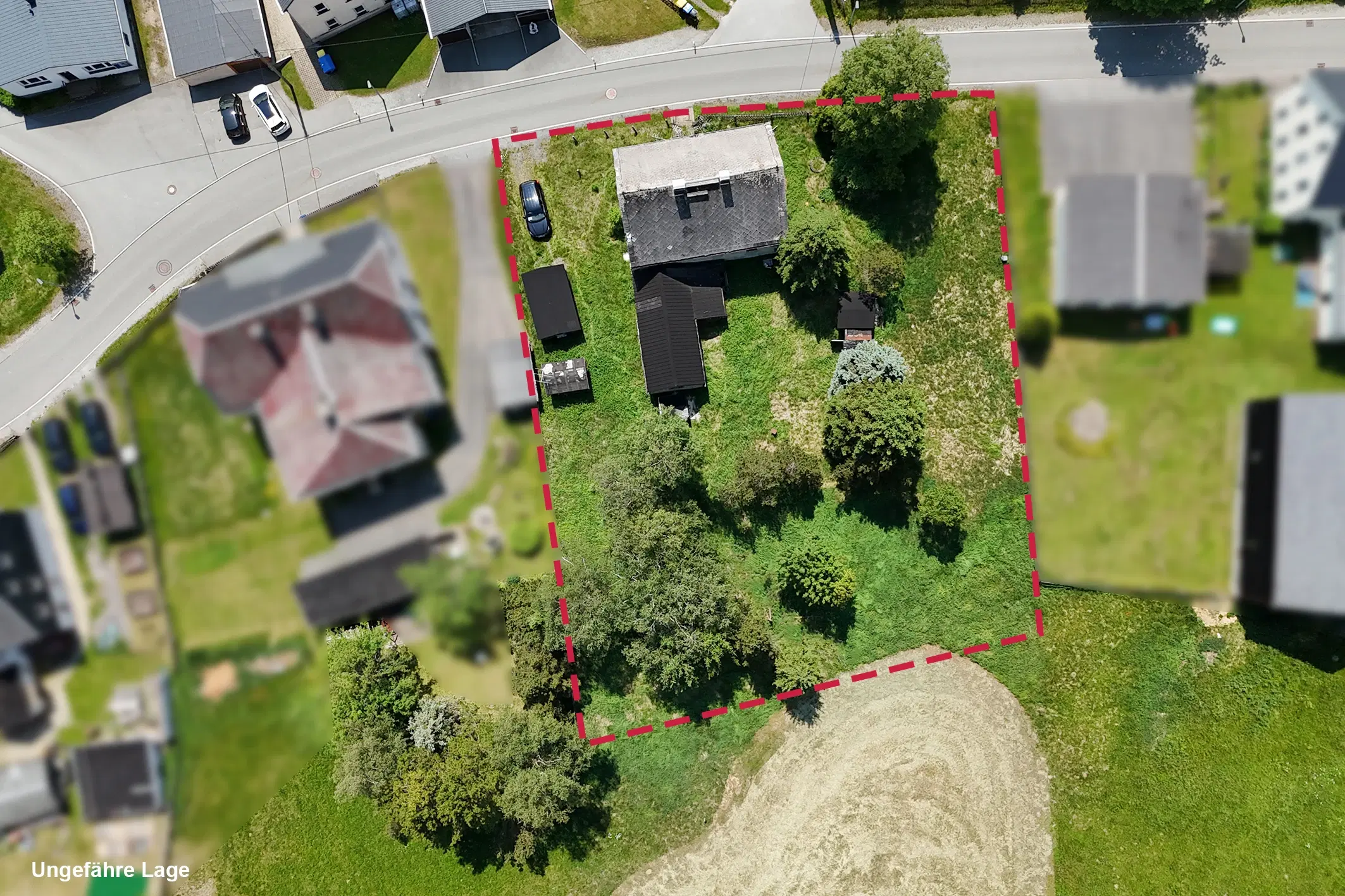 Tweegezinswoning op een ruim perceel van ongeveer 1.578 m² in Kühnhaide - Duitsland