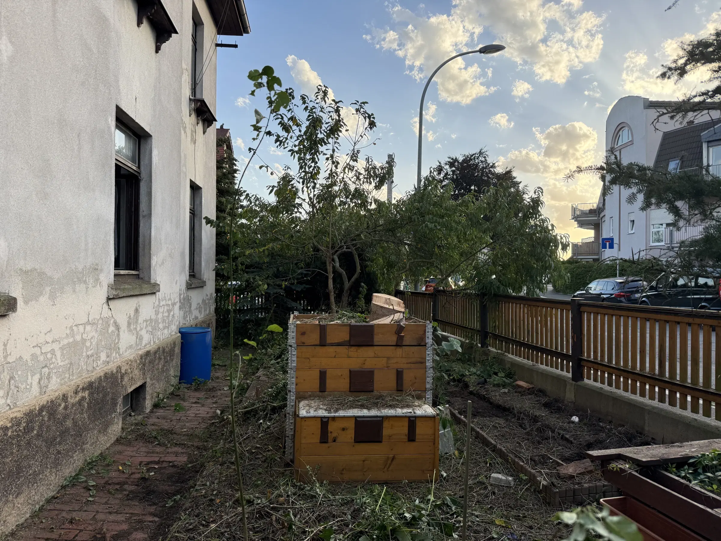 6 woningen met bijgebouw naast stadscentrum Werdau - Duitsland