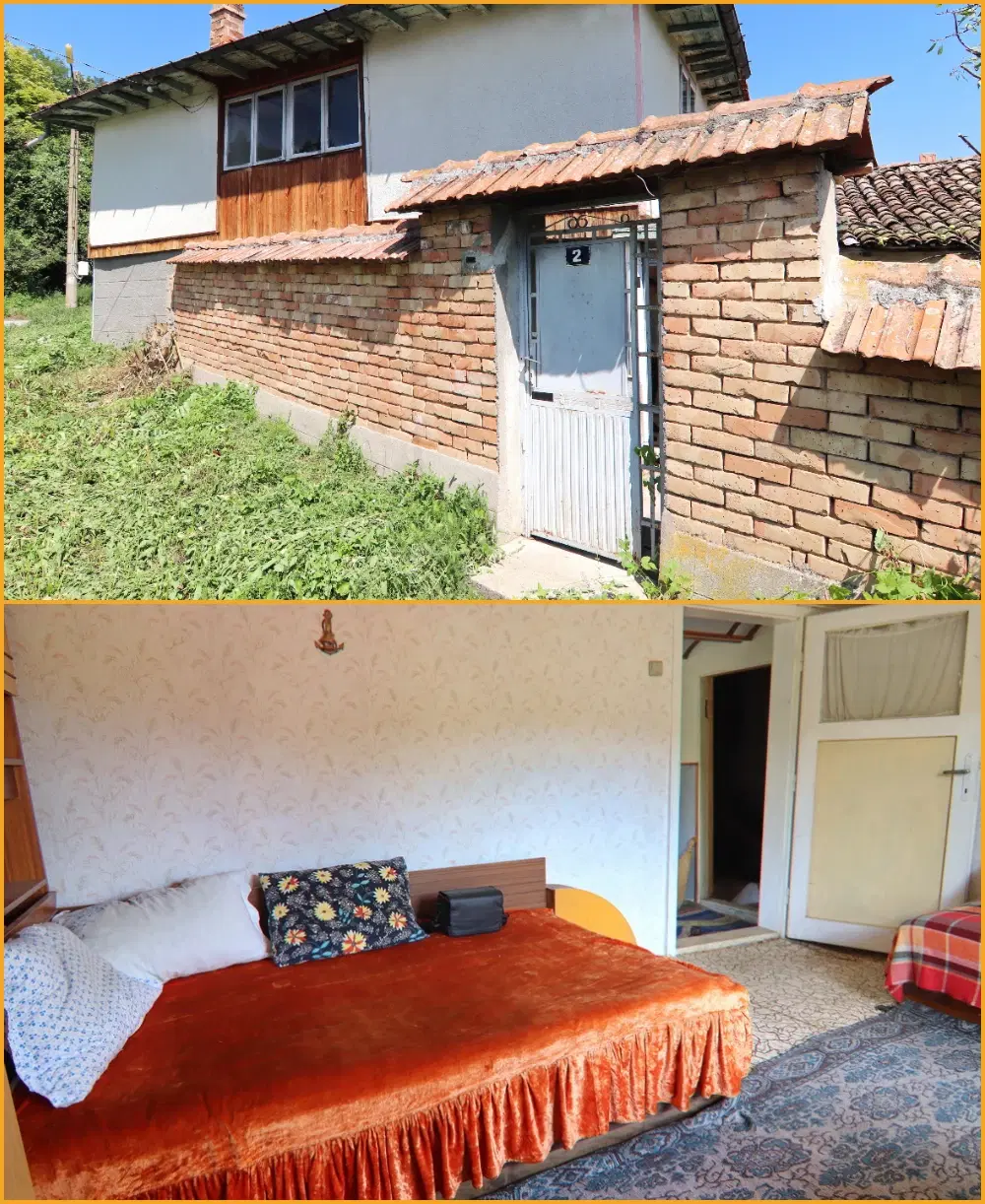 Huis met twee verdiepingen + 660 m² grond in Karan Varbovka - Bulgarije
